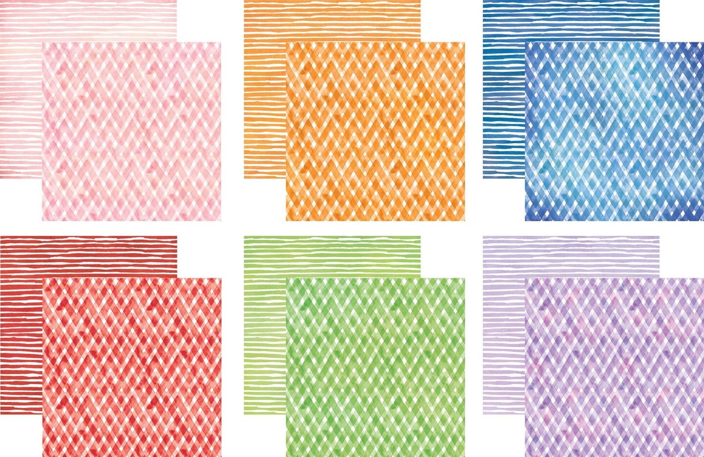 Scrapbook Paper - 30 piece Colorways Paper Bundle