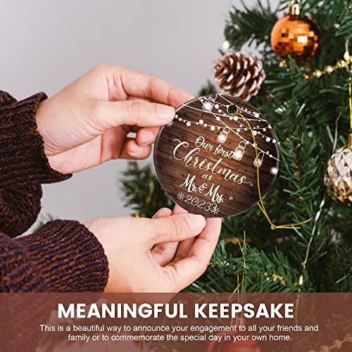 Our first christmas clearance married ornament