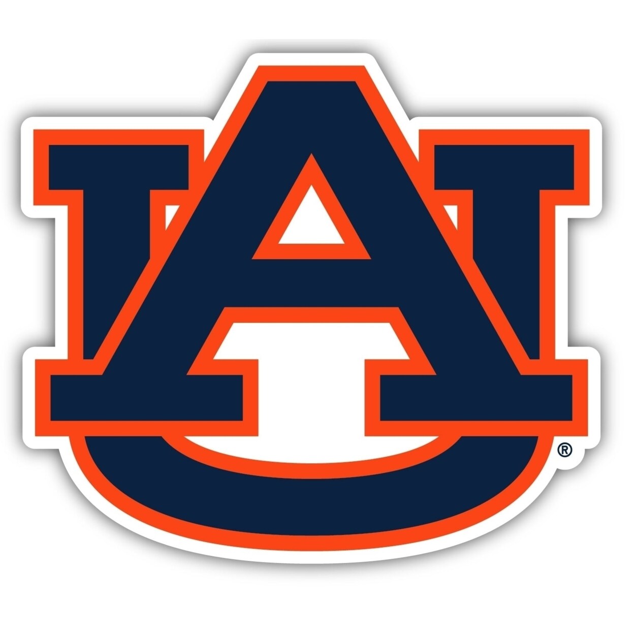 R &#x26; R INC. Auburn Tigers 12 Inch Vinyl Decal Sticker