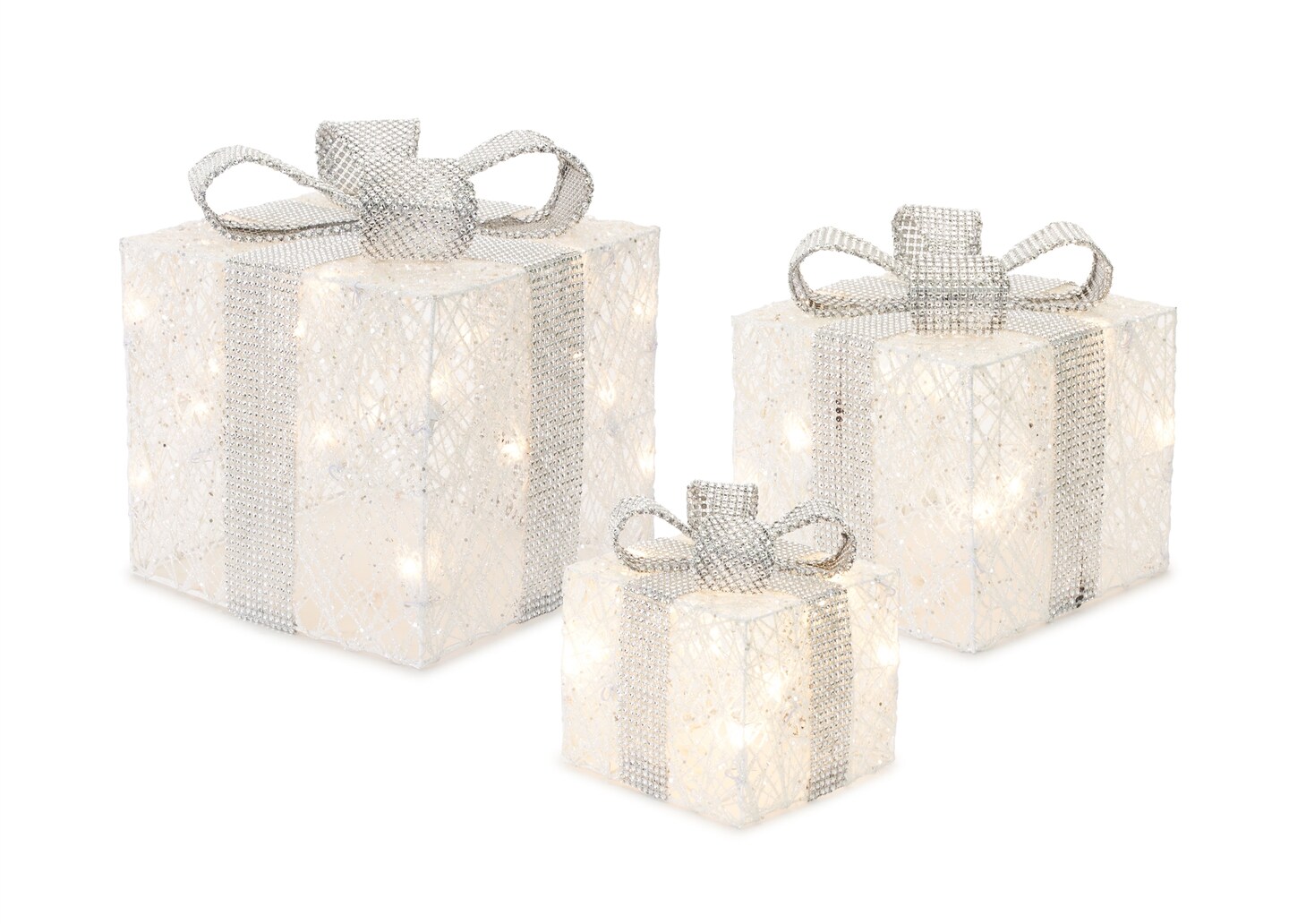 Lighted Presents (Set of 3) | Michaels