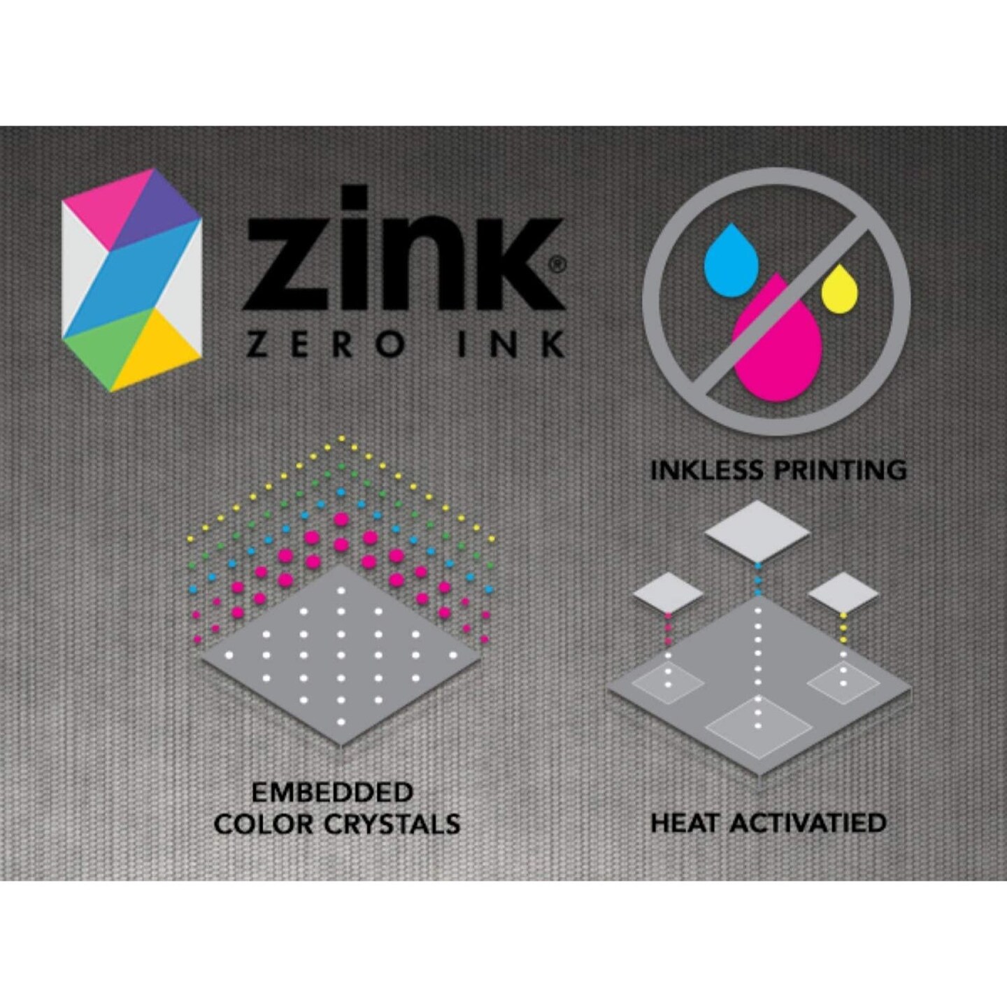 Lifeprint Zink Photo Paper 3 x 4.5&#x22; for the Lifeprint Augmented Reality Video and Photo Printer