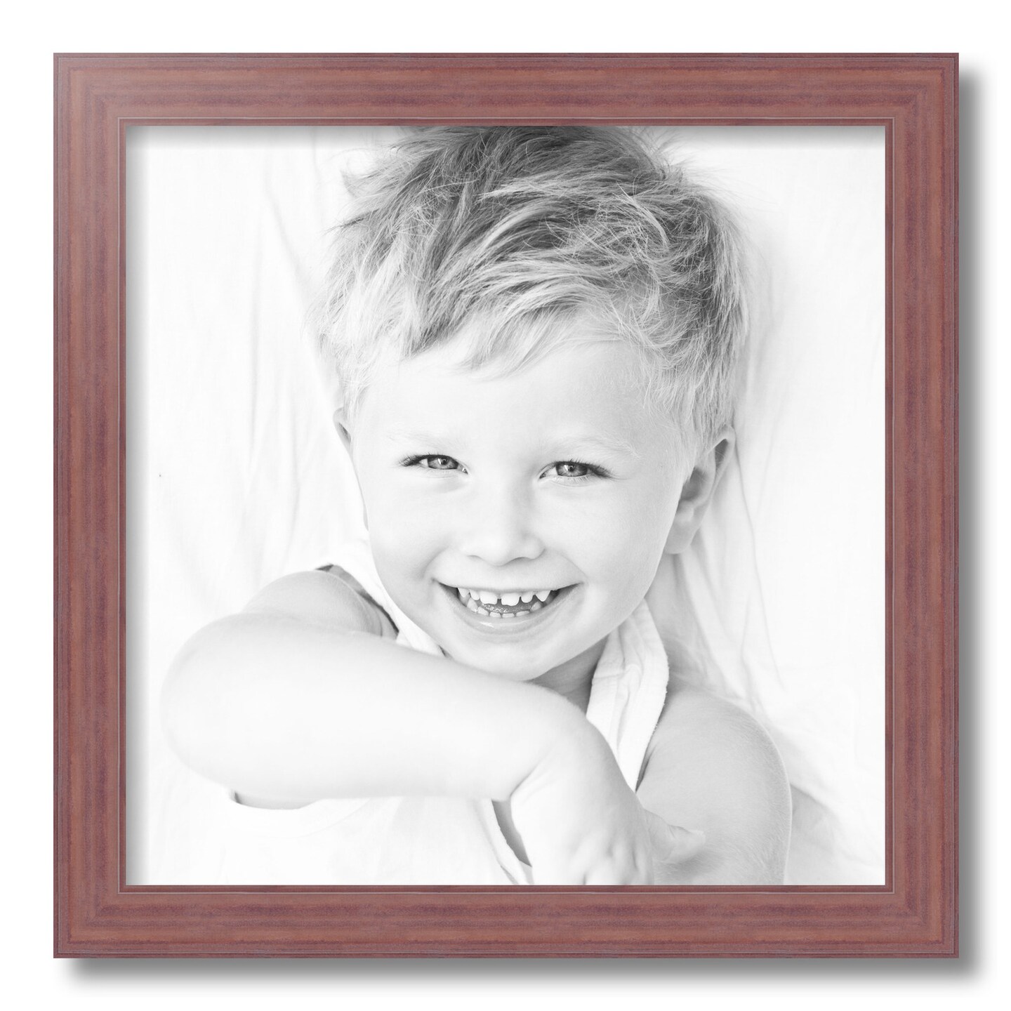 ArtToFrames 16x16 Inch Picture Frame, This 1.50 Inch Custom Wood Poster Frame is Available in Multiple Colors, Great for Your Art or Photos - Comes with Regular Glass and  Foam Backing 3/16 inch (V-56673-16x16)