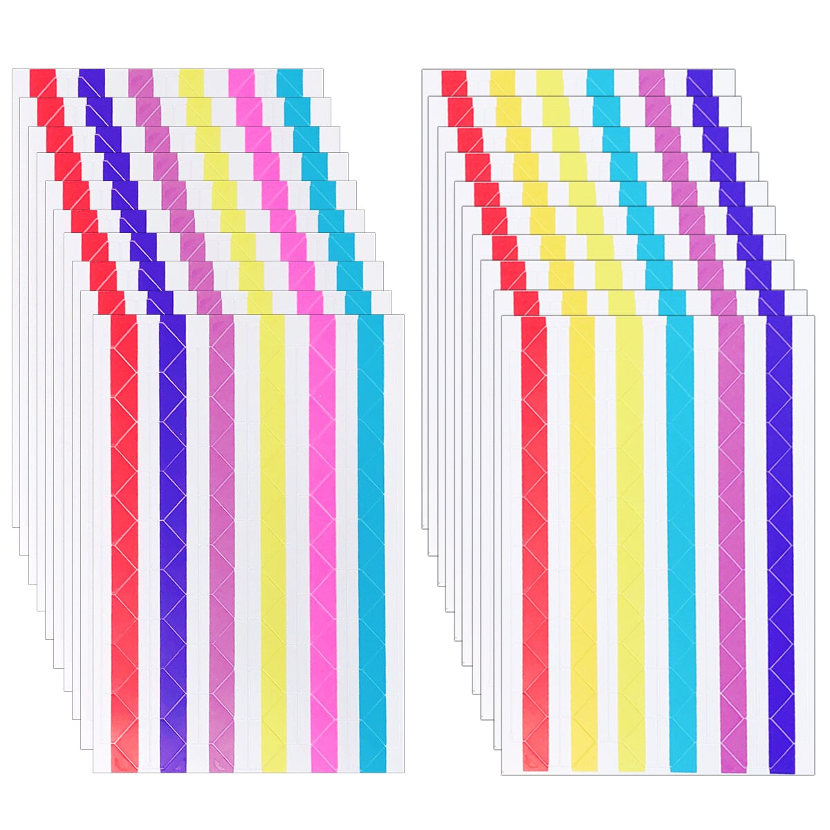 Wrapables Photo Corner Stickers, Photo Mounting Self Adhesives for DIY Crafts, Scrapbooking, Album, Diary