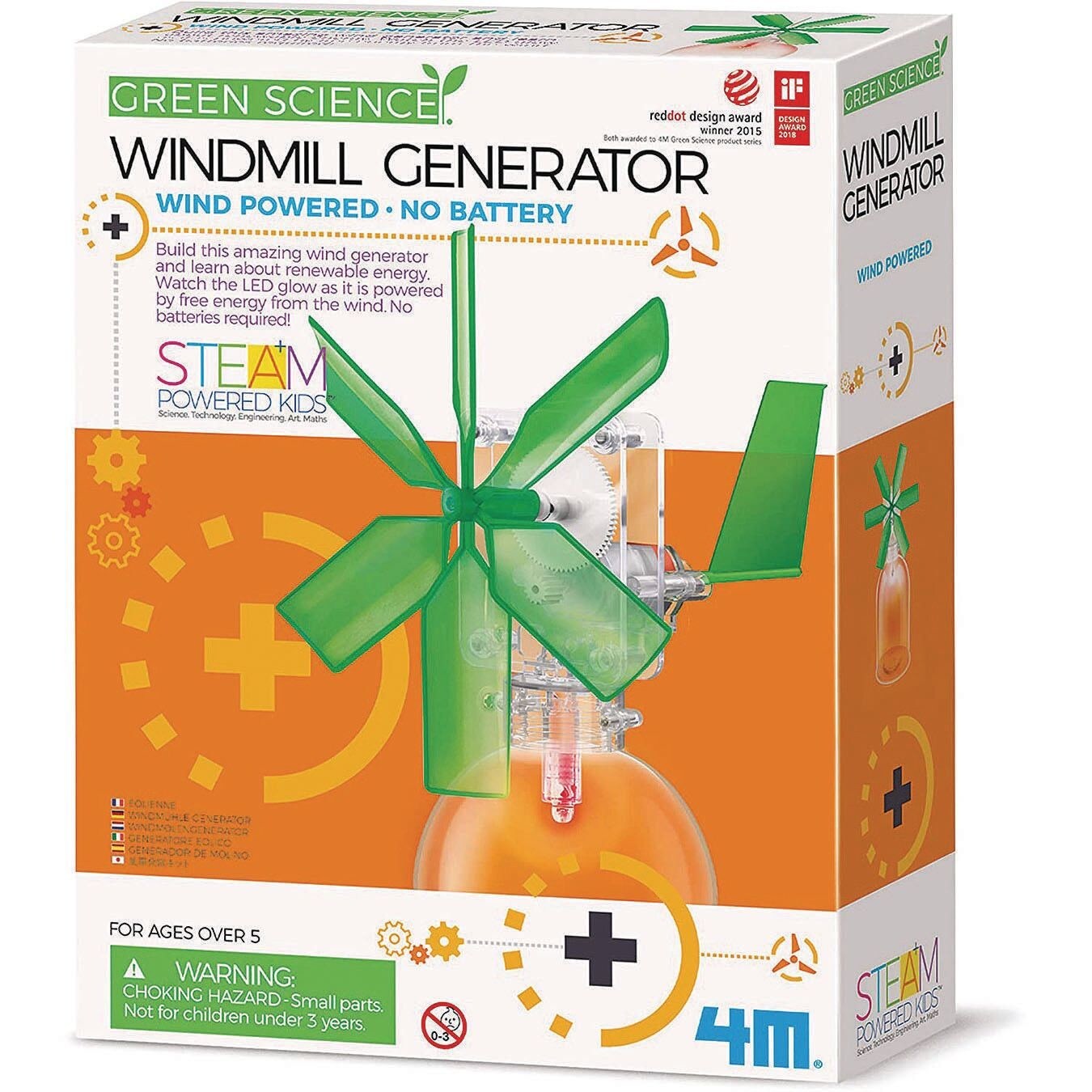4M&#x2122; Green Science Windmill Generator Kit