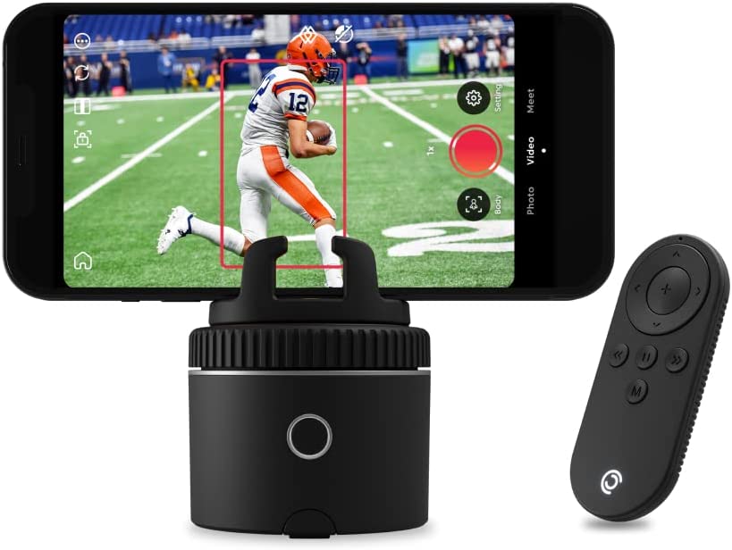 Pivo Pod Auto Face Tracking Phone Holder, 360° Rotation, 6 Speed with Remote Control