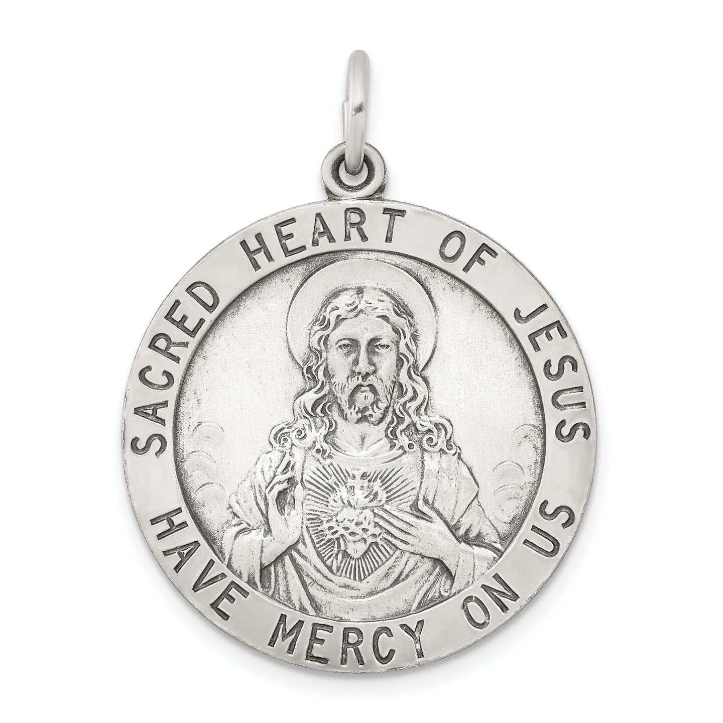 Sterling Silver Jesus Medal | Michaels