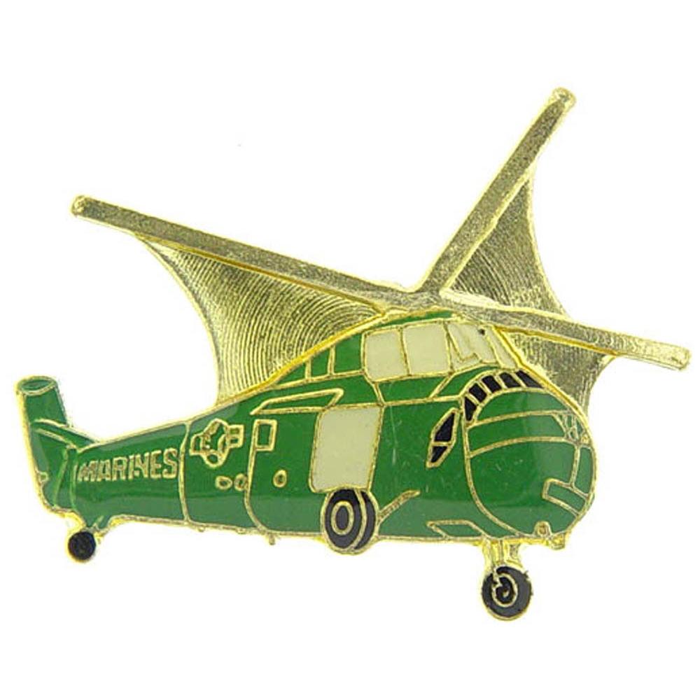 UH-34 Seahorse Helicopter Pin 1 1/8&#x22;