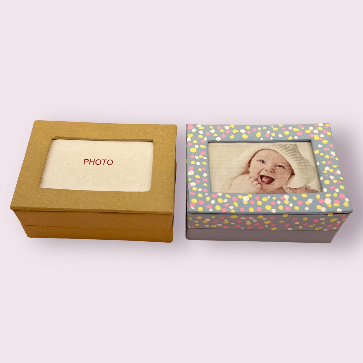 Rectangular Photo Box - Small