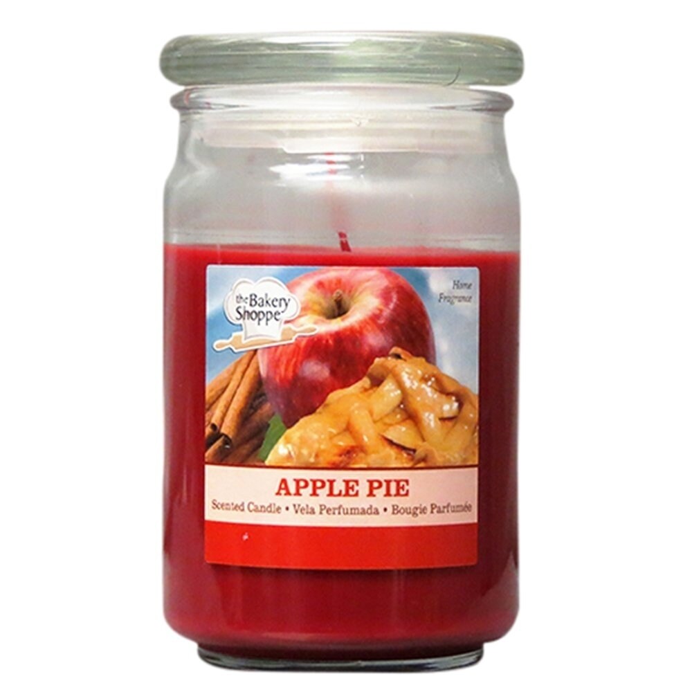 Bakery Shoppe 15 Oz Scented Candle- Apple Pie (Pack of 3)
