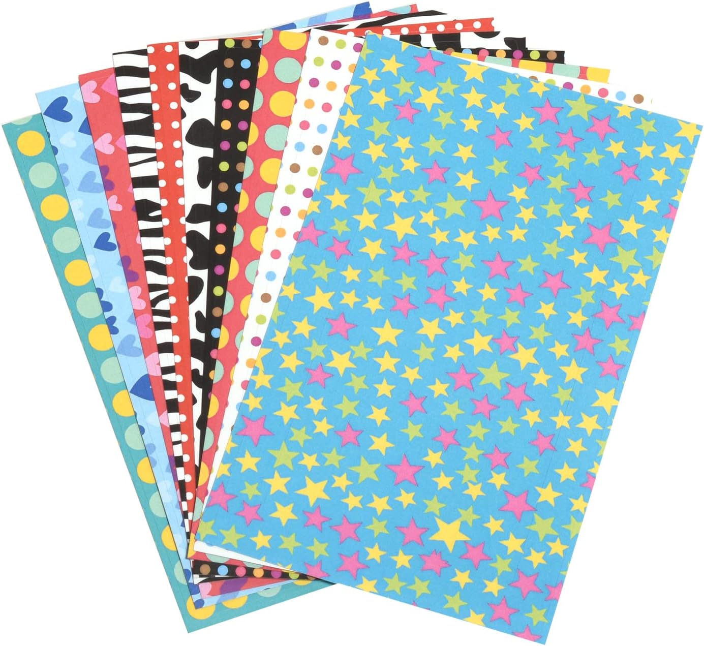 Zink Colorful, Fun & Decorative Border Stickers for 4x6 Photo Paper Pojects