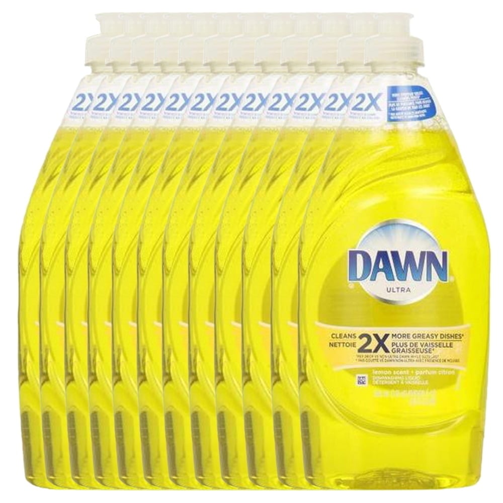 Dawn   Ultra Dishwashing Liquid Lemon Scent 532 ML (Pack of 12)