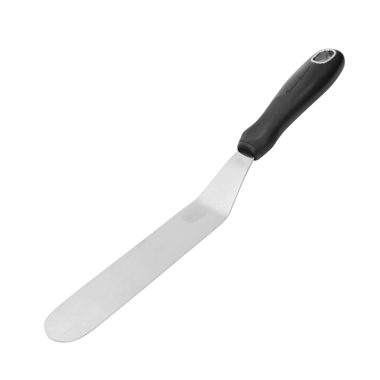 Baker's Secret - 10 Stainless Steel Icing Spatula for Cakes, Angled Spatula  for Icing, Cake Decoration Accessories