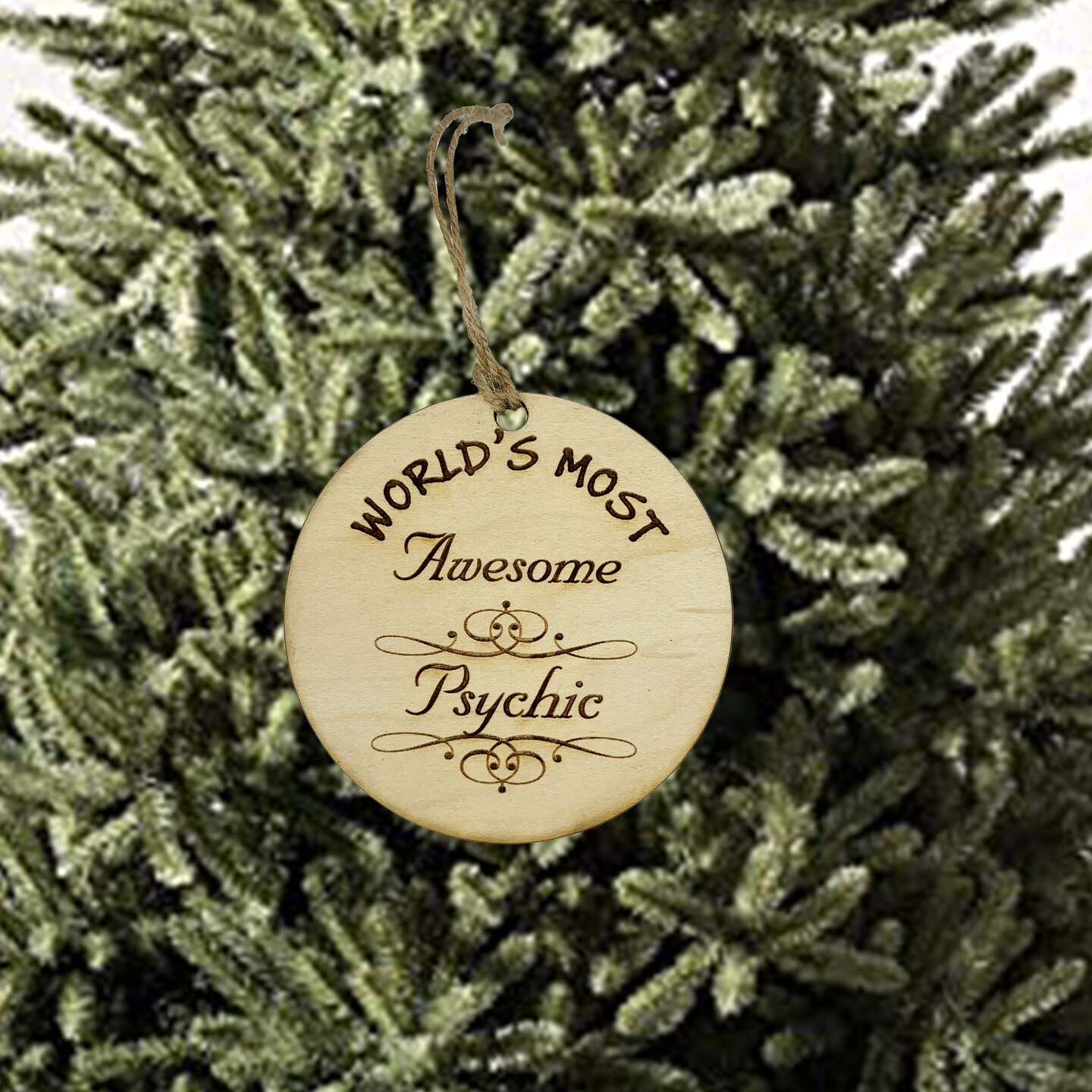 Worlds most Awesome Psychic - Ornament Worlds most Awesome Psychic - Ornament