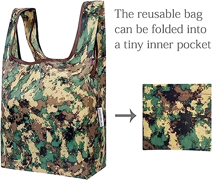 Wrapables JoliBag Collection Reusable Shopping Bag (Set of 6)