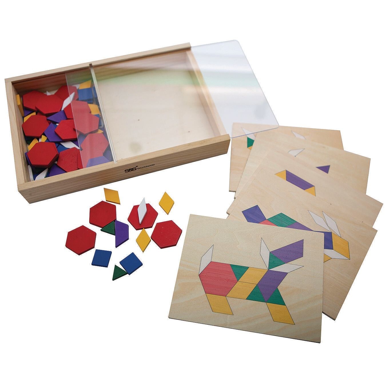 Melissa & Doug Pattern Blocks & Boards