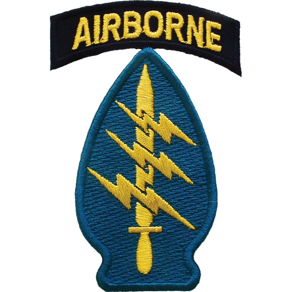 U.S. Army Special Forces Airborne Patch Blue &#x26; Yellow