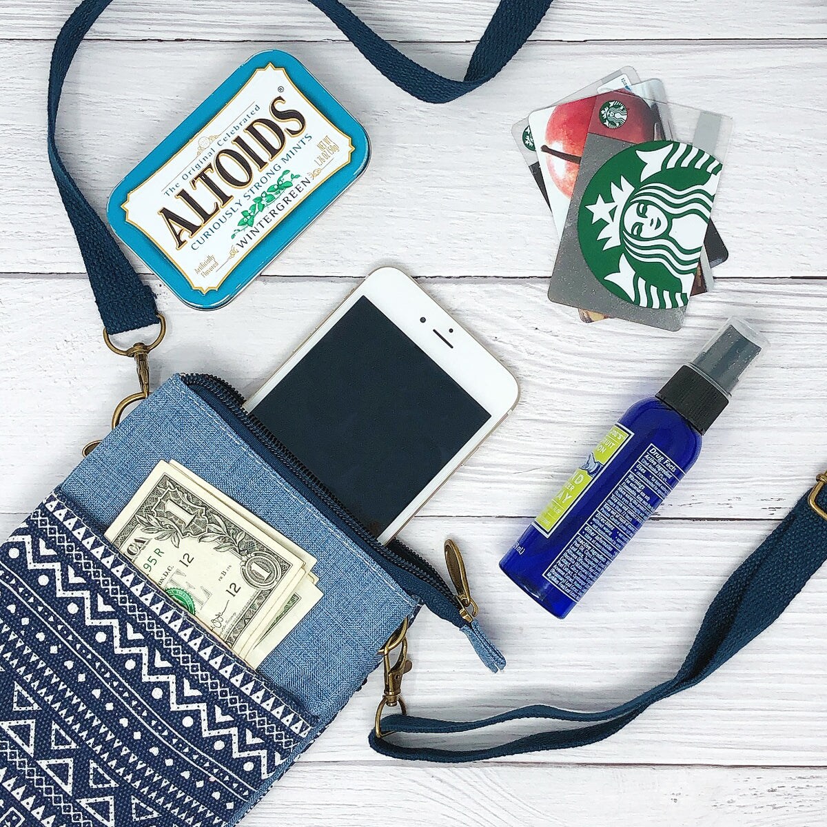 Wrapables Mini Crossbody Cell Phone Bag