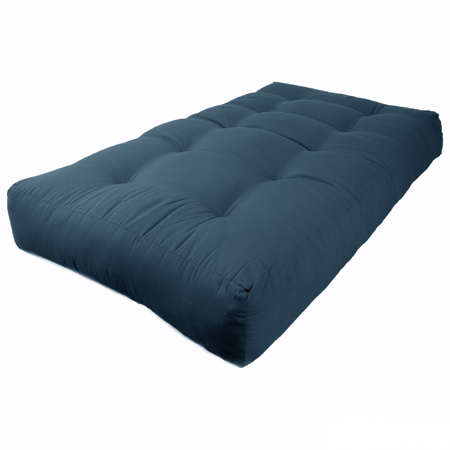 Blazing Needles Renewal 10-inch Twill Twin-size Futon Mattress - Indigo - Indigo