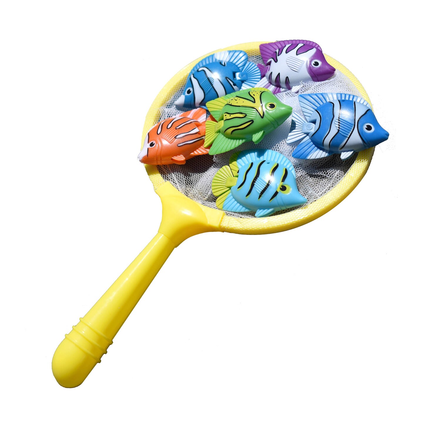 Pool Central Colorful Weighted Fish Catching Water Game - 9&#x22;