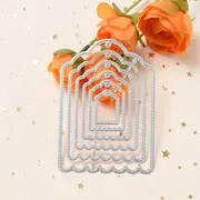 Metal Tag Die-Cutting 6 Piece Dies Set