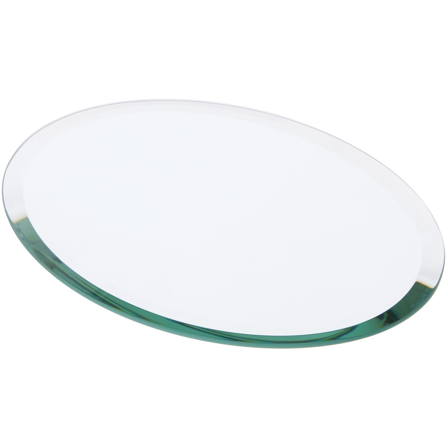 Plymor Oval 5mm Beveled Glass Mirror, 7 inch x 9 inch