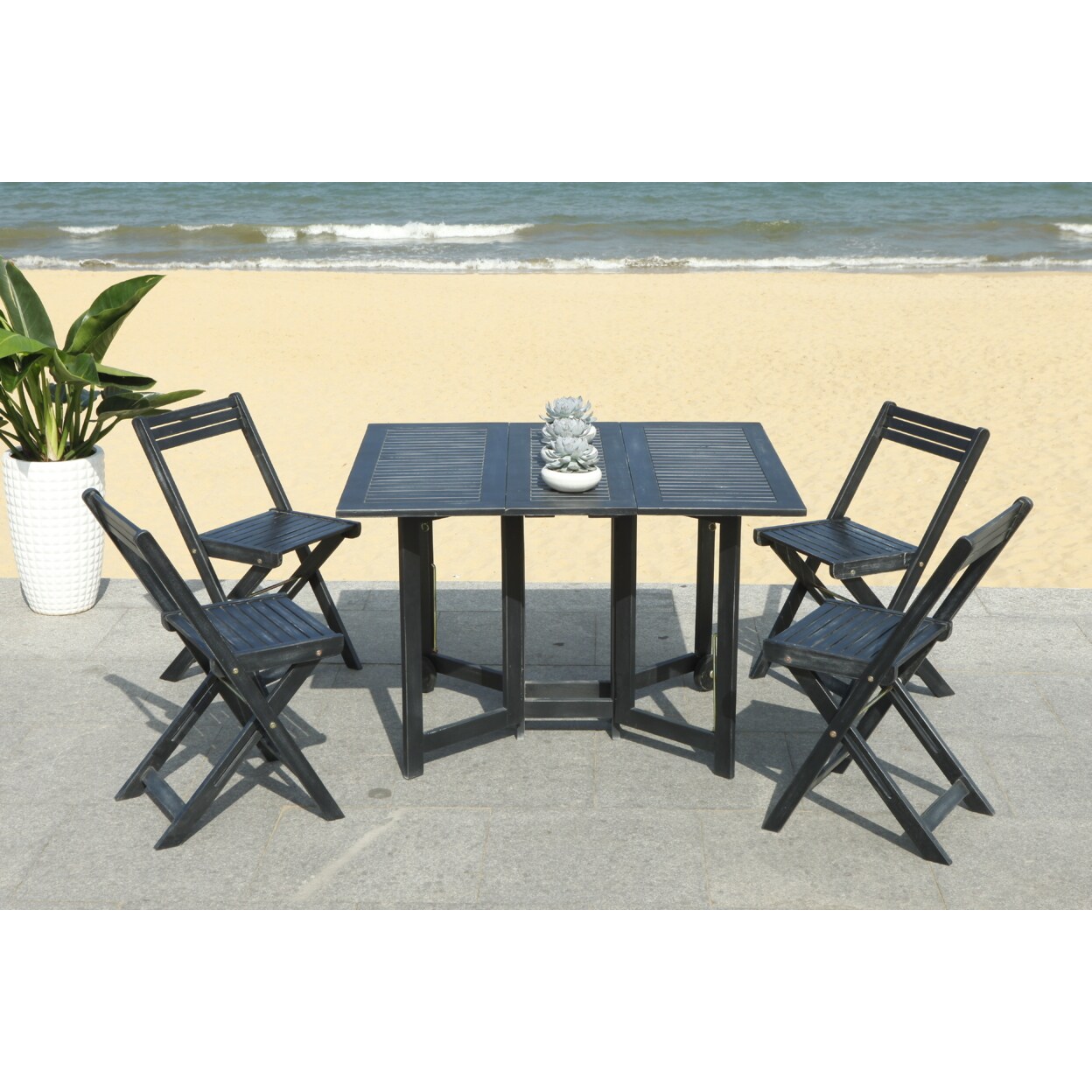 Safavieh outdoor dining discount table