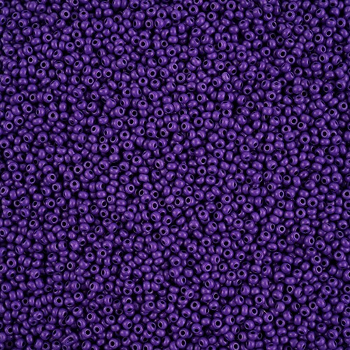 John Bead 11/0 Terra Intensive Matte Czech Glass Seed Beads, 23g