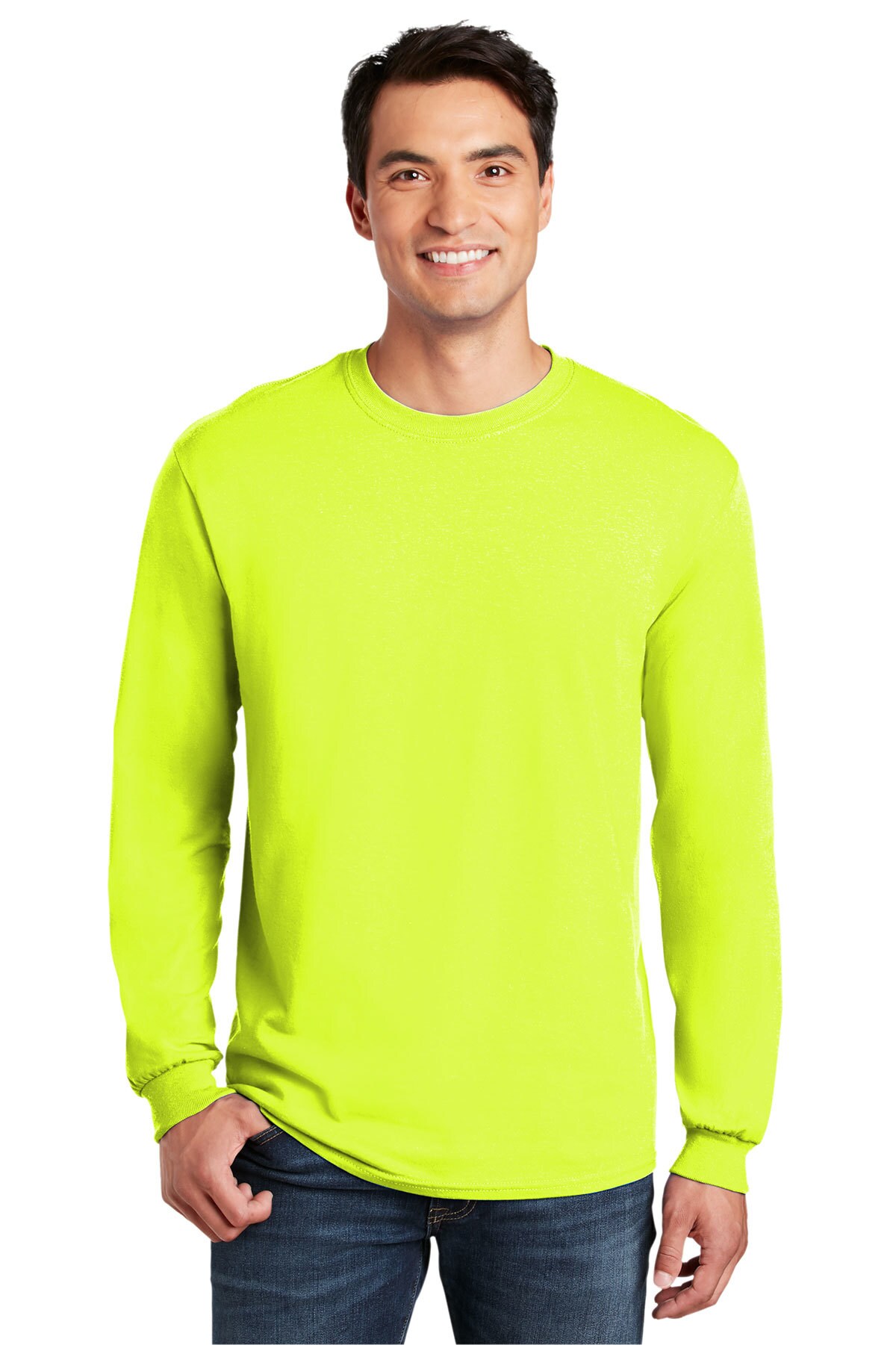 Gildan&#xAE; Heavy Cotton Crewneck Long Sleeve T-Shirt