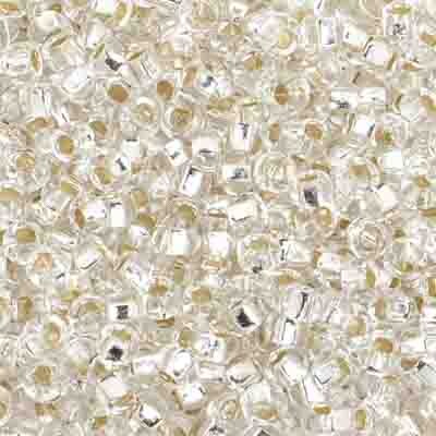 John Bead 8/0 Silver Lined Czech Glass Seed Beads, 500g