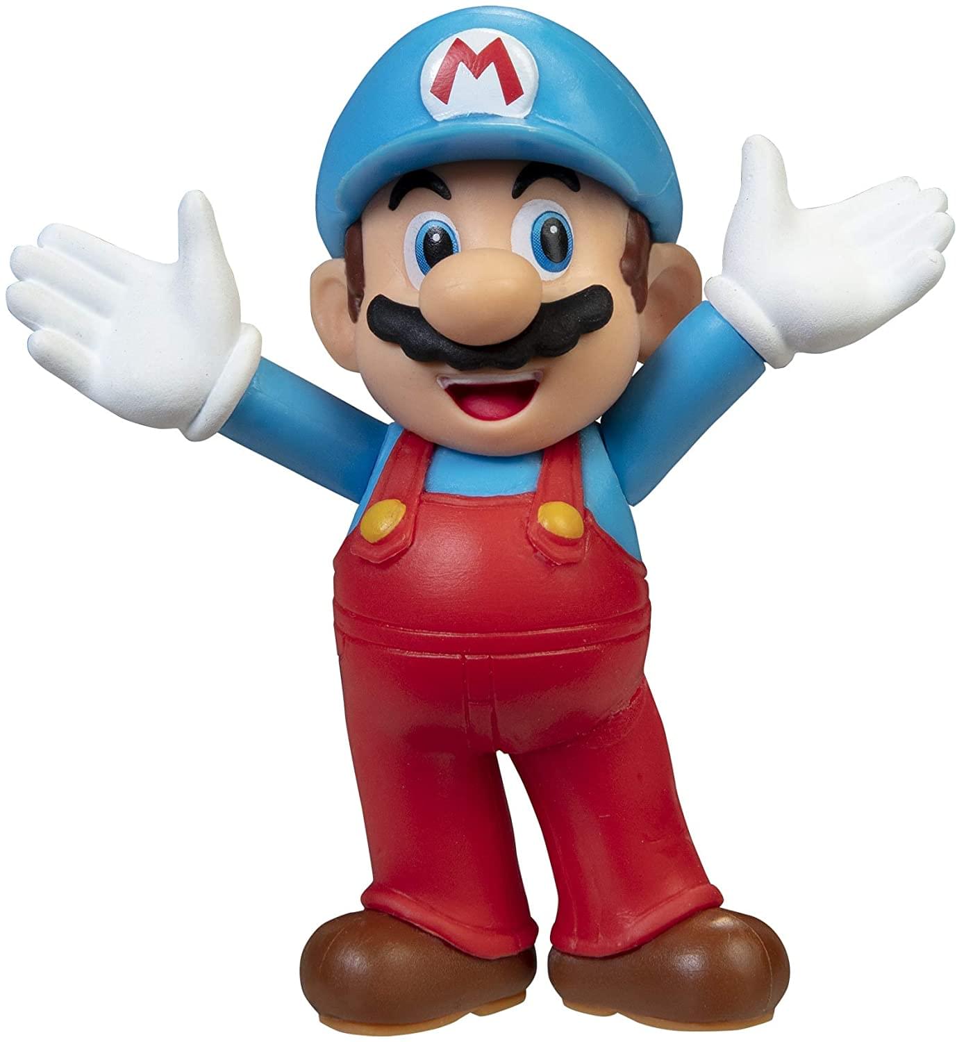 Super Mario World of Nintendo 2.5 Inch Figure | Open Arms Ice Mario