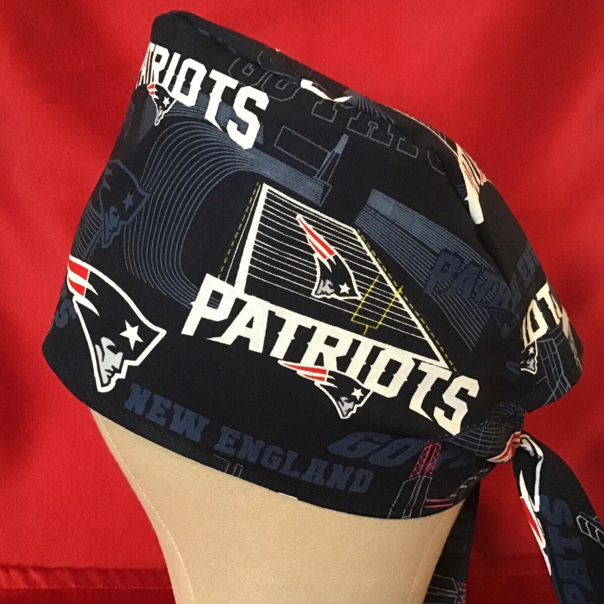 Patriots cheap scrub cap