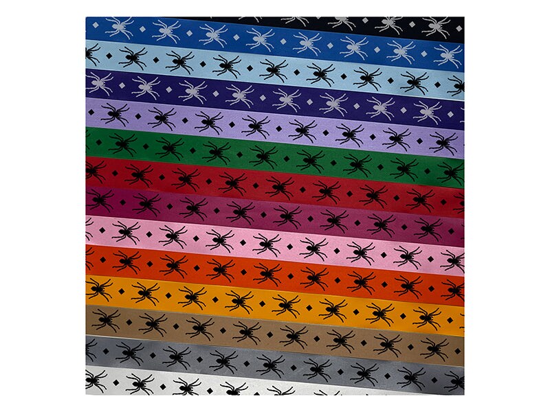 Spider Solid Satin Ribbon for Bows Gift Wrapping - 1&#x22; - 3 Yards