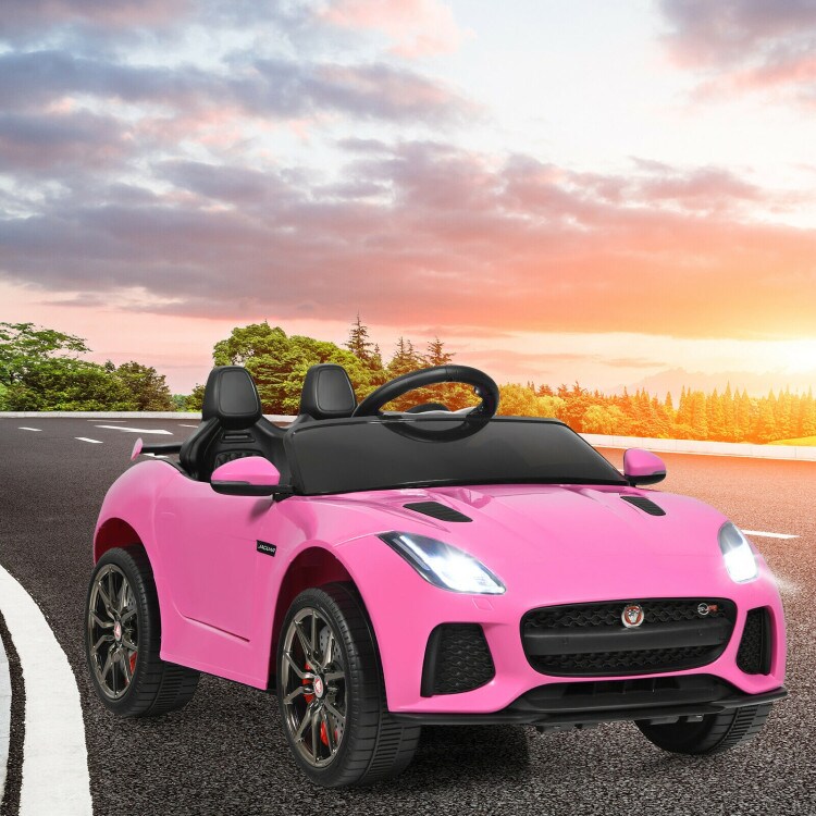 Iron Ride-On Jaguar F-Type SVR Car with Remote and MP3 Music