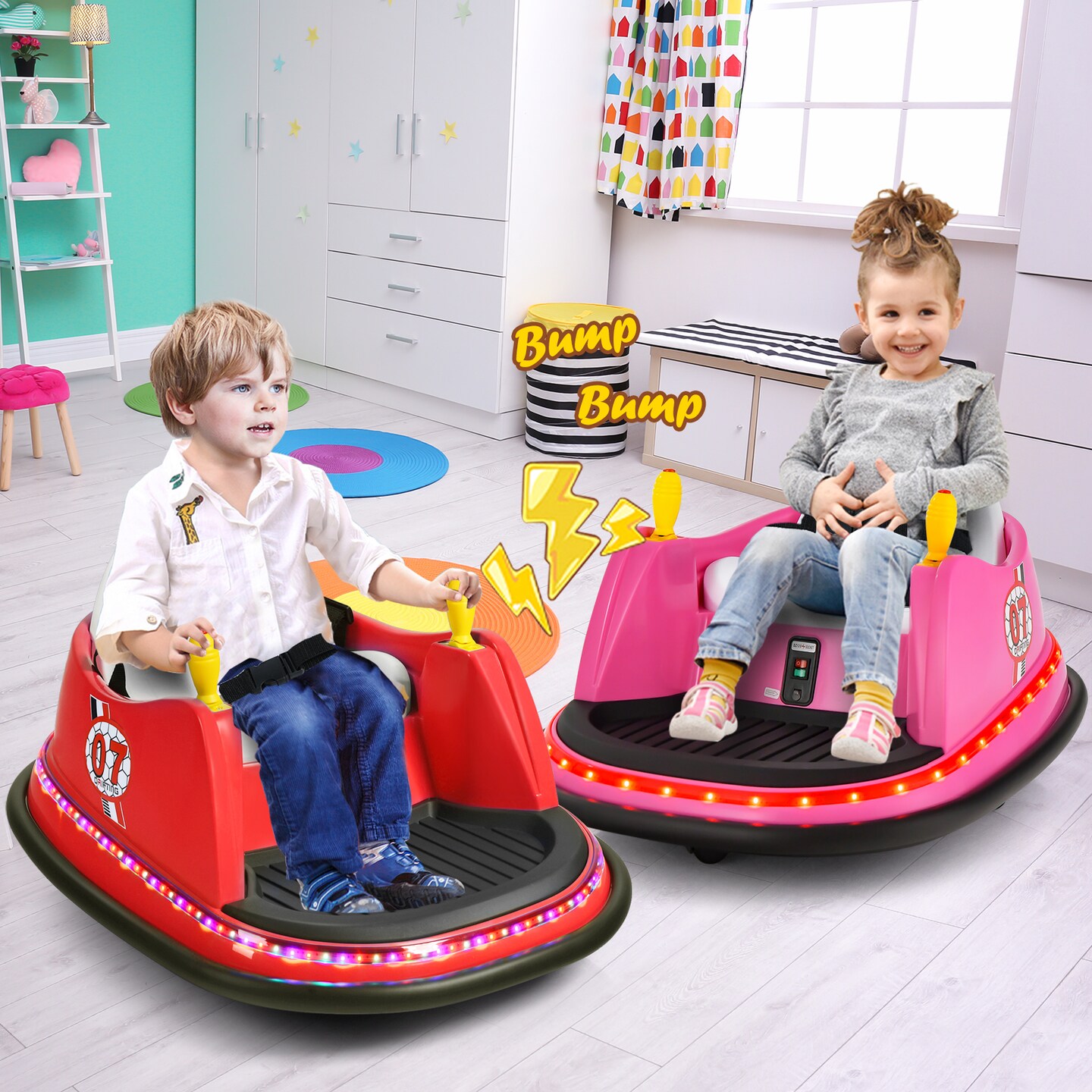 Kids Ride On Bumper Car with Remote Control Ideal Gift for Special Occasions