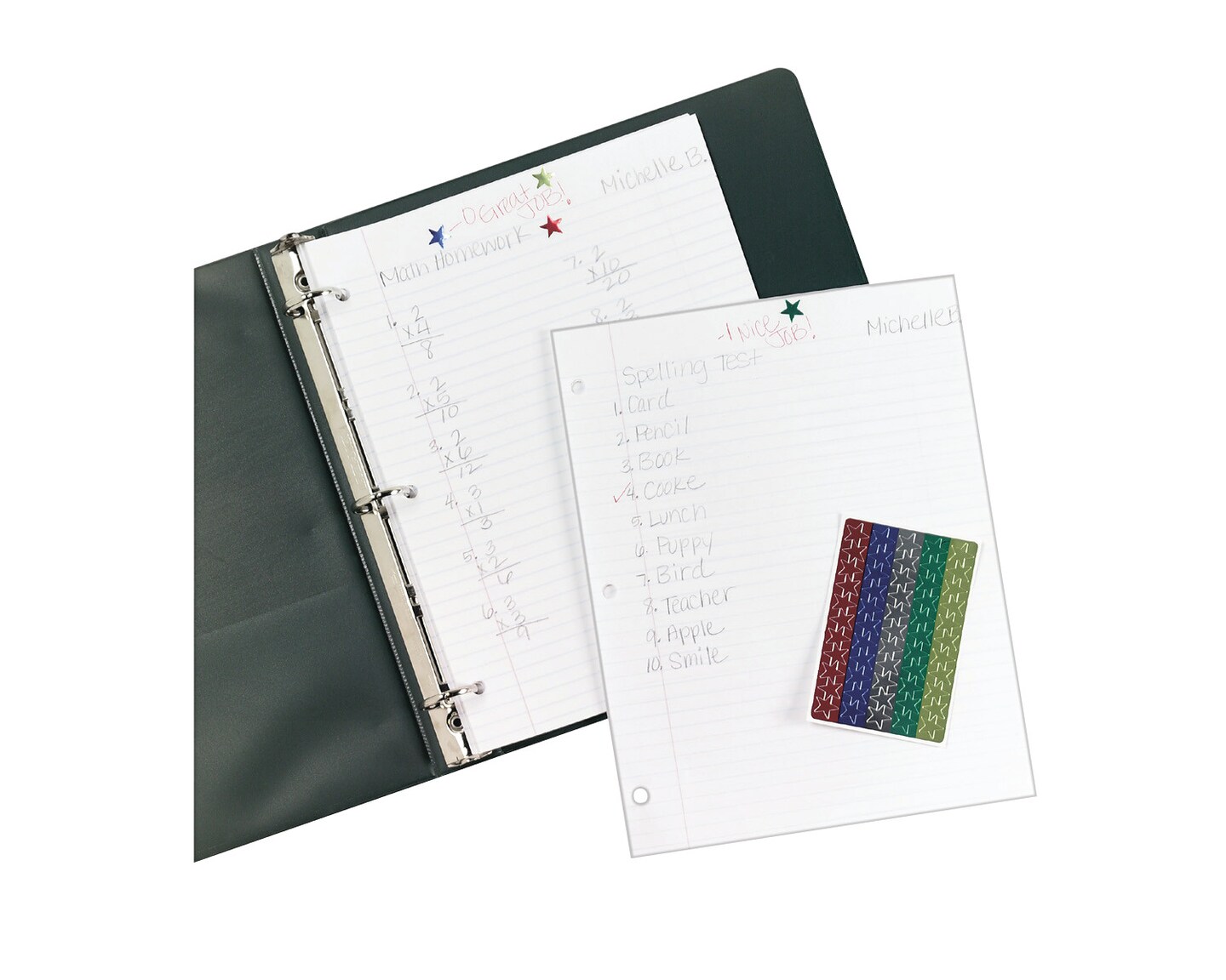 Avery Foil Star Stickers, Assorted Colors, 440 Per Pack, 10 Packs, 4,400 Star Stickers Total (06007)