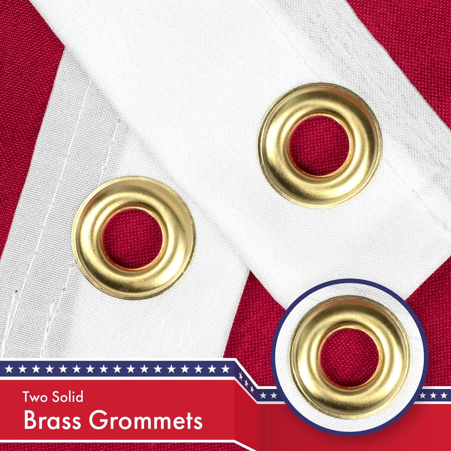 Florida FL State Flag 3x5 Ft 2-Pack 150D Printed Polyester By G128