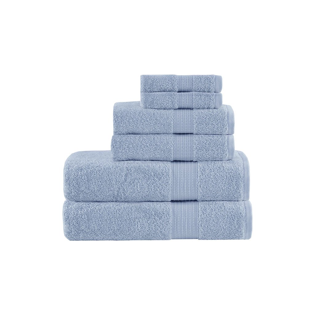 Gracie Mills Emeric 6-Piece Organic Cotton Towel Set - Grace-9601