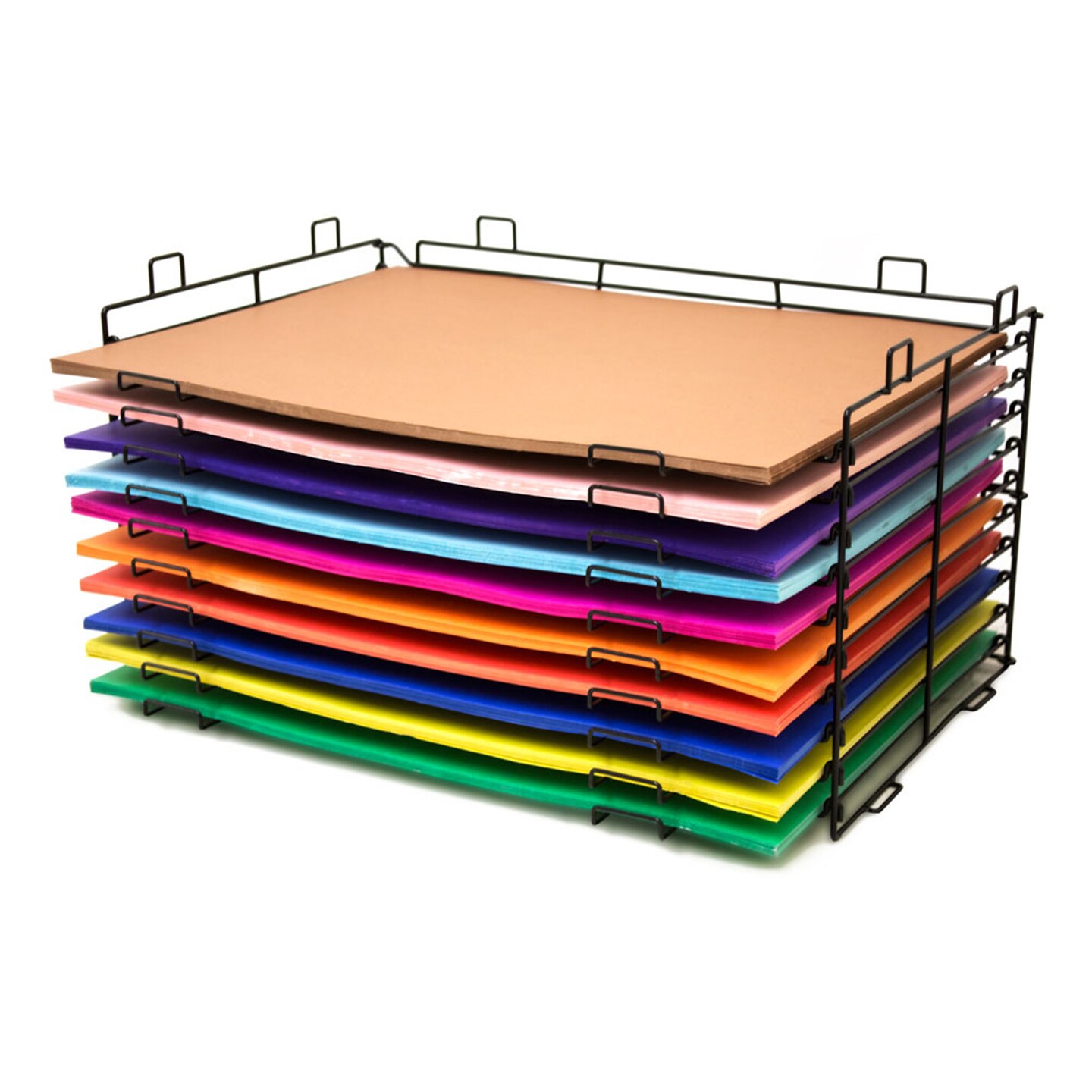 BAZIC BAZIC 22&#x22; X 28&#x22; 10-Slots Poster Board Display Rack