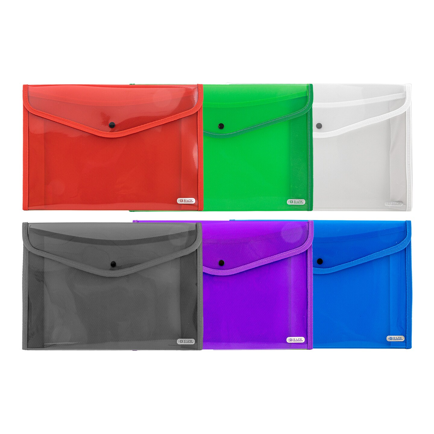 BAZIC Document Holder V-Flap A4/Letter Size