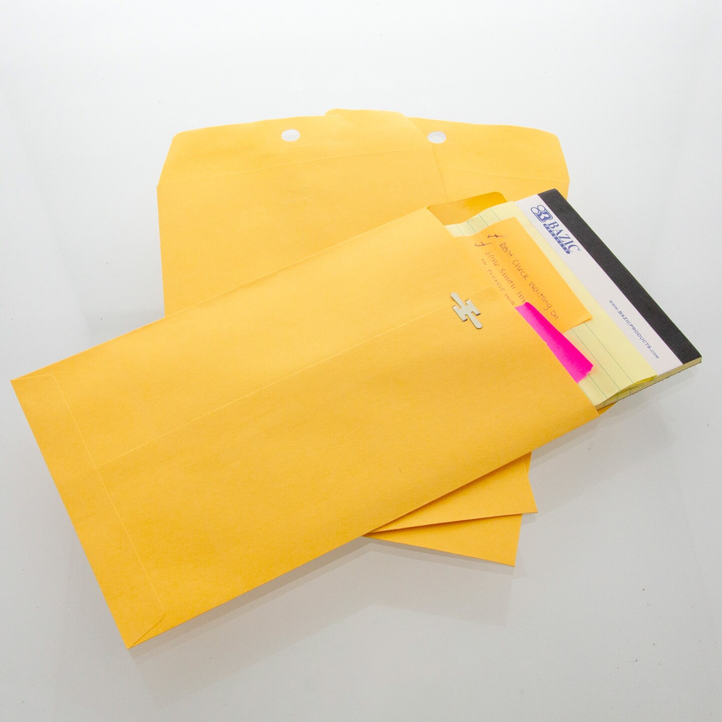 BAZIC Clasp Envelope 6&#x22; X 9&#x22; (5/Pack)