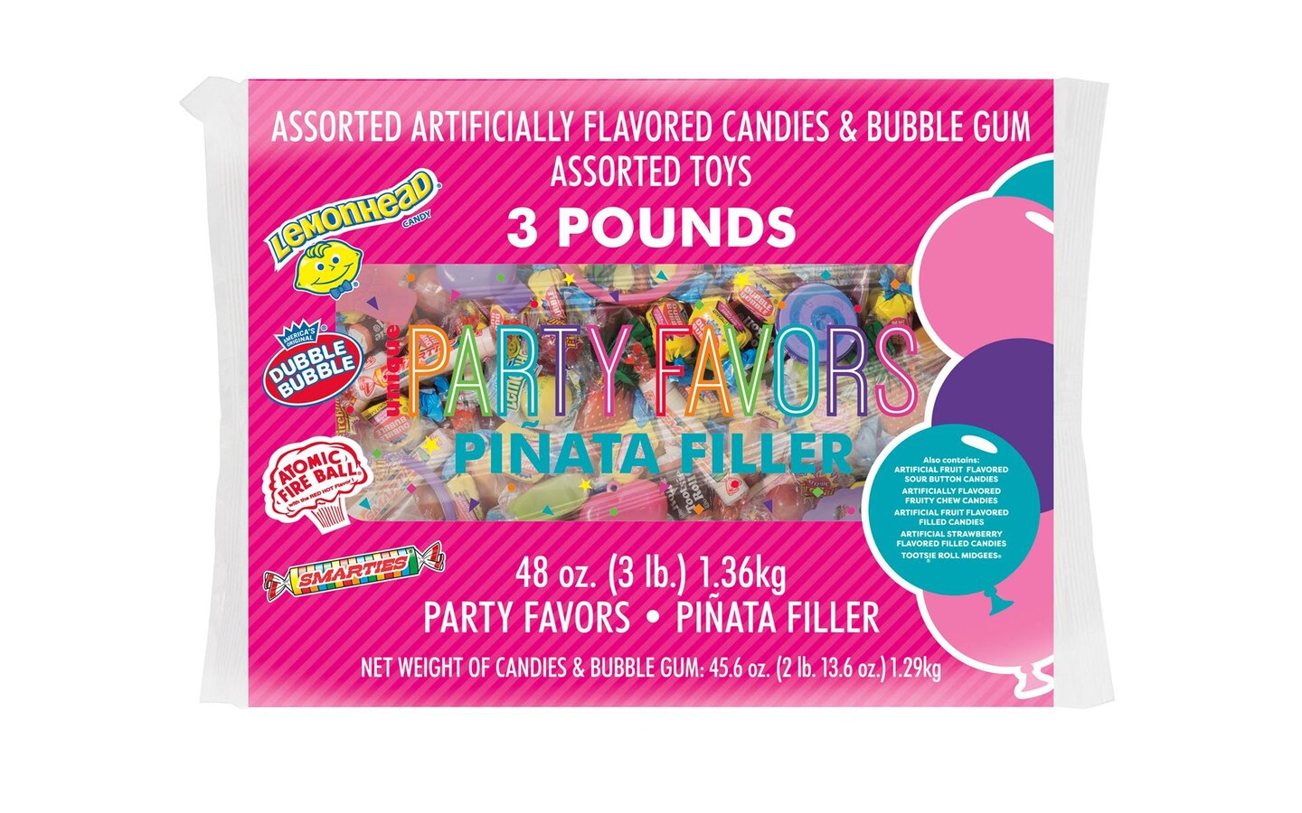 Unique Pinata Filler 3lbs Astd Favors/Candy Girl | Michaels