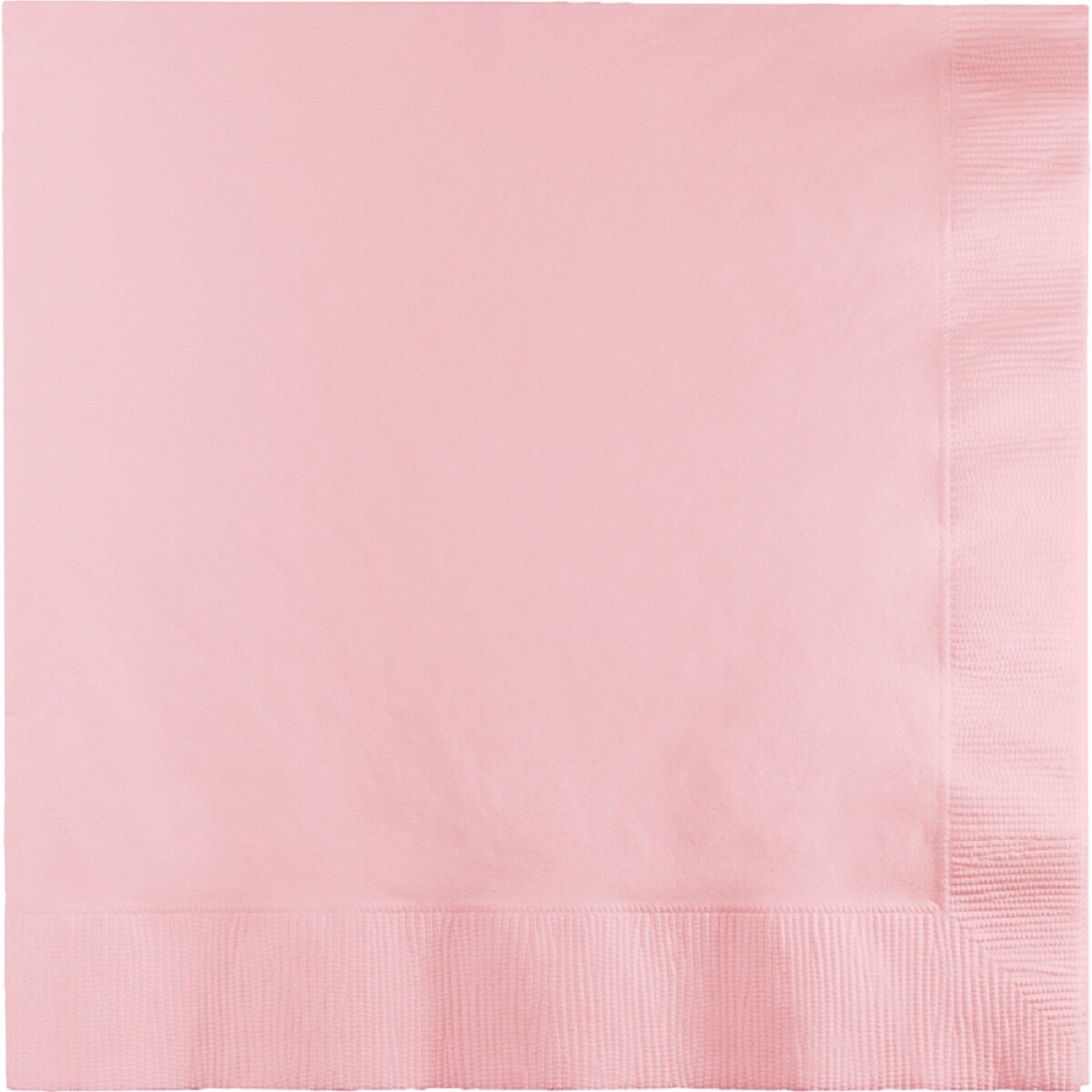 Party Central 2-Ply Disposable Beverage Napkins - 4.5&#x22; - Pink - Club Pack of 600