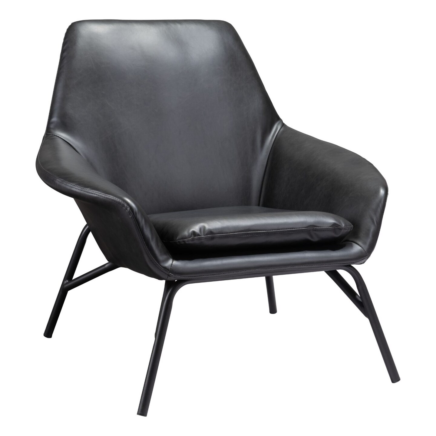 Black best sale comfy chair