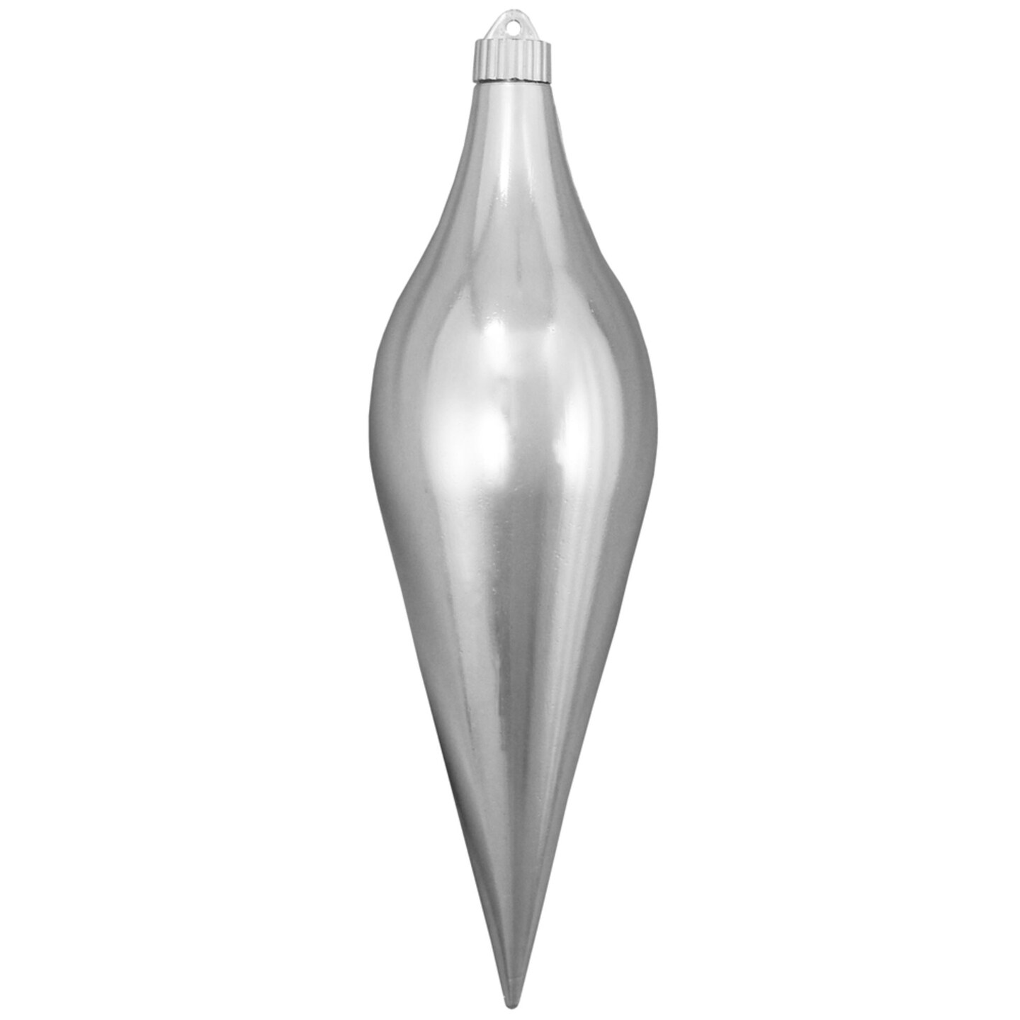 Christmas by Krebs Ice Silver Shatterproof Christmas Long Drop Ornament 12.5&#x22; (320mm)