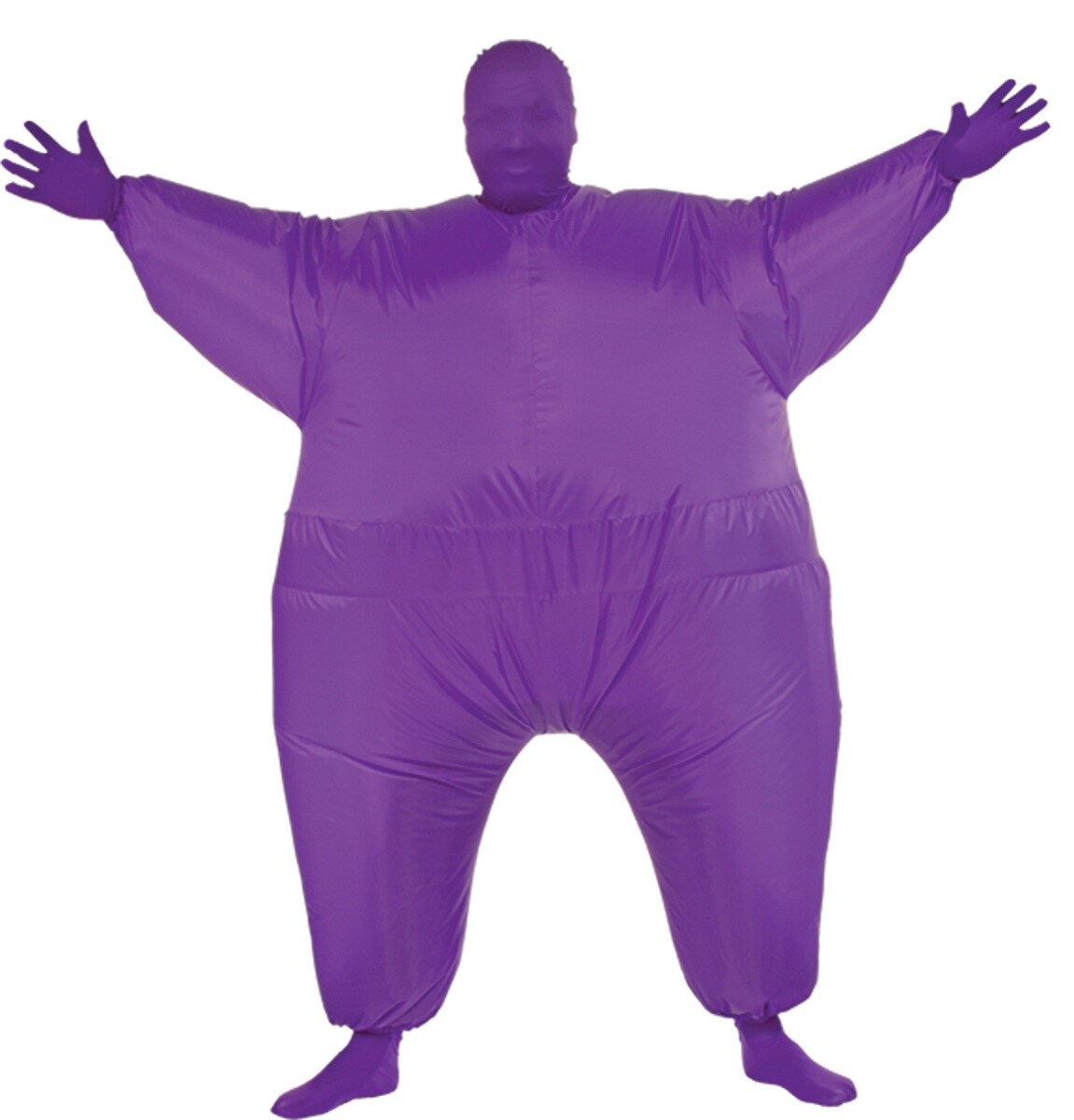 The Costume Center Purple Inflatable Skin Suit Unisex Adult Halloween Costume