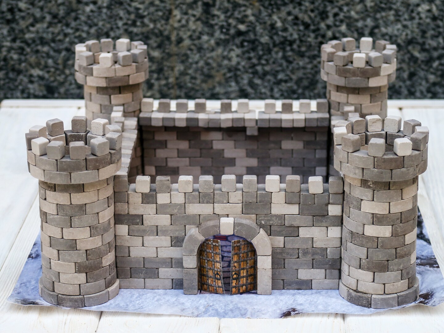 Wise Elk Mini Bricks Construction Set - Eagle’s Nest Castle, 870 pcs