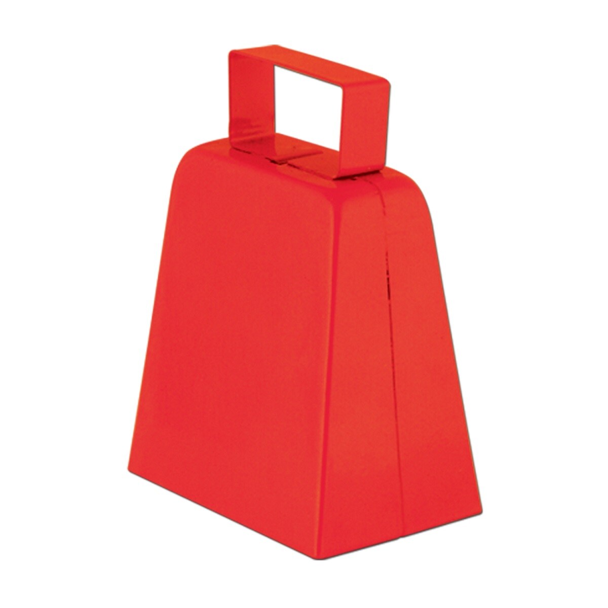 Beistle Club Pack of 12 Red Country FarmStyle Cowbells Party Favor
