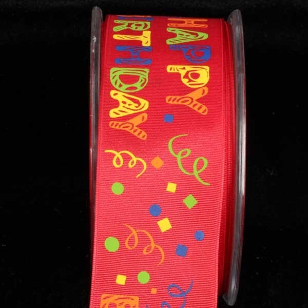 Red Ribbon Design Birthday The Ribbon People Red