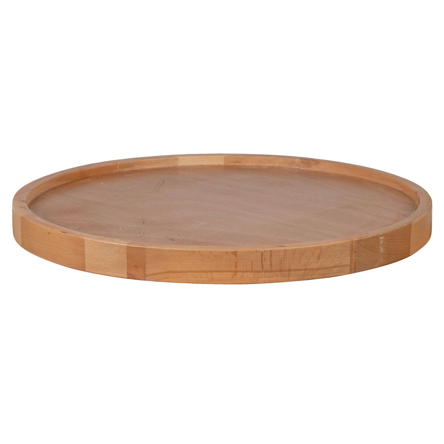 Emma and Oliver Round Butcher Block Style Table Top - Restaurant Table Top