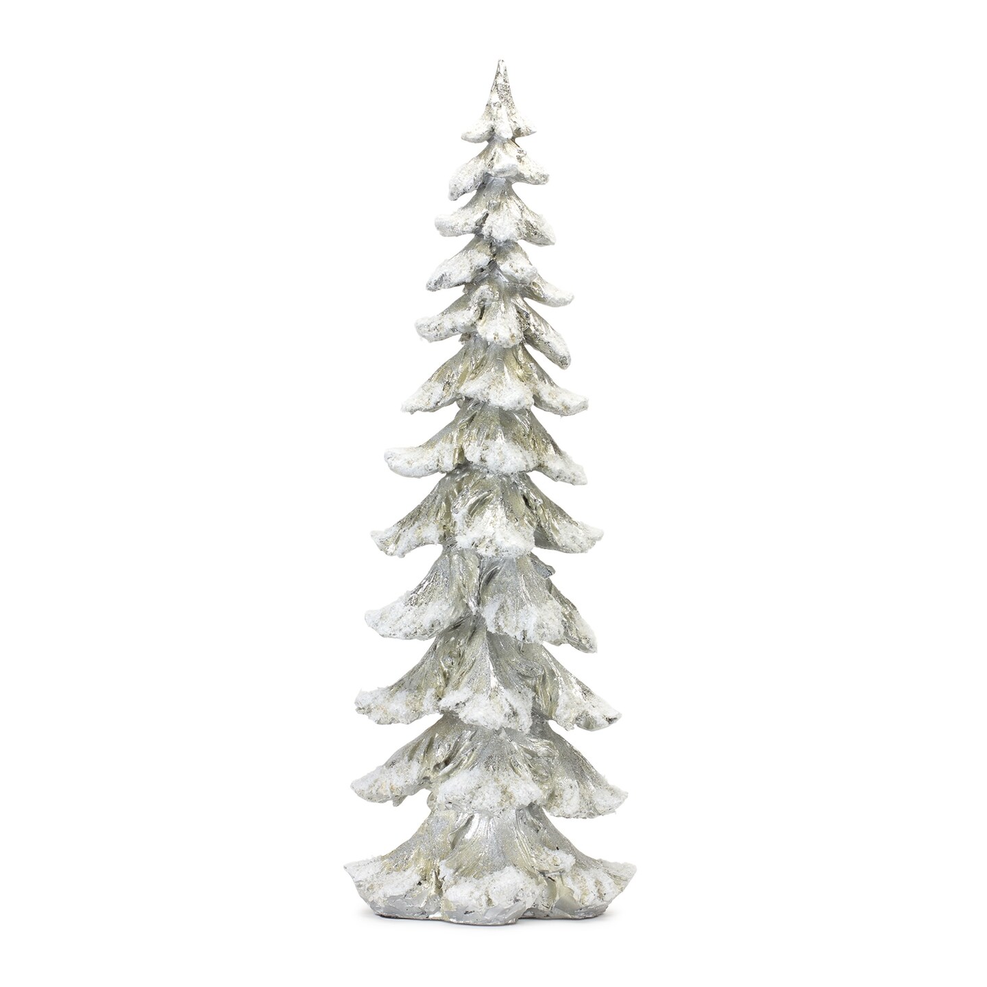 Melrose 2.25' Frosted Silver Christmas Tree Tabletop Decoration